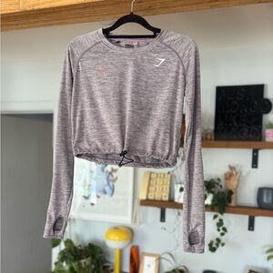 Gymshark Purple Performance Top - Size XS (Like New)